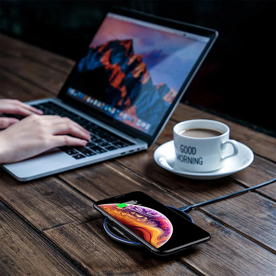 Wireless Charger For I-Phone Fast Wireless Charging Pad