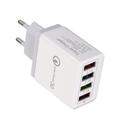 USB Charger Quick Charge 3.0 4 Phone Adapter Fast Charger