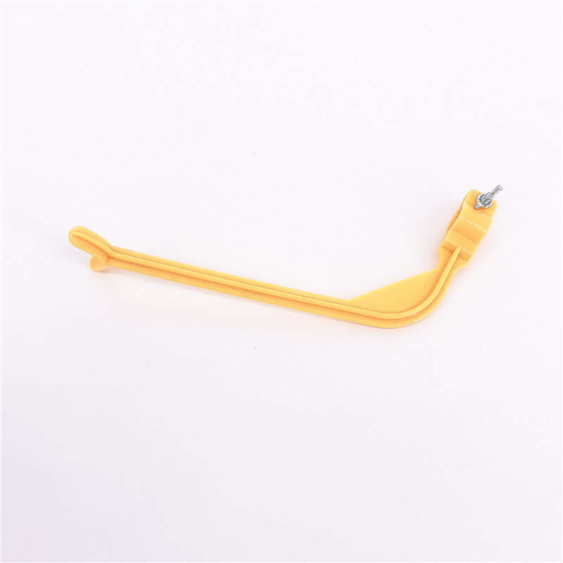 Golf Arm Corrector Golf Swing Practice Products in yellow plastic for golf training.
