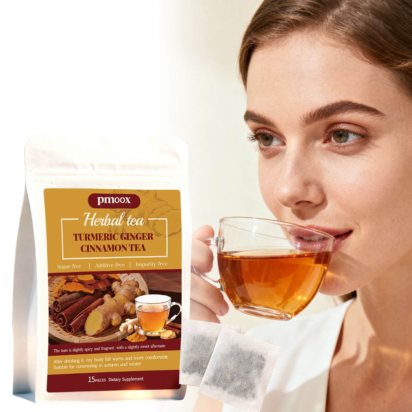 Turmeric Cinnamon Warm Health Tea